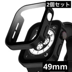 Apple Watch 用 防水ケース　(49mm,マットのブラック)