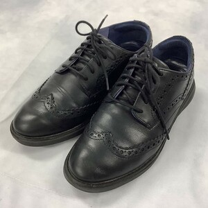 Cole Haan コールハーン スニーカー W08367 グランドエボリューション ウィングチップ ブラック系 5B [PT14606]