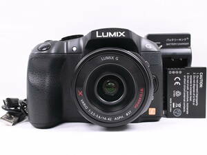 【超美品】 パナソニック Panasonic LUMIX DMC-G6 レンズセット 《ショット数574》 #Y24K062