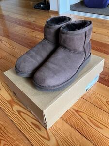 UGG アグ ムートンブーツ クラシック ミニ 2 WOMENS CLASSIC MINI II 1016222 24センチ　チョコ