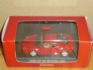 1/43 ixo FERRARI 360 Modena 2000 赤