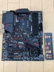 MSI MPG X570 GAMING PLUS メモリバンク２つのみでBIOS起動確認