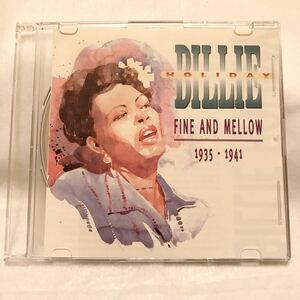 BILLIE HOLIDAY - FINE AND MELLOW 1935 - 1941 ビリー・ホリデイ ジャズ ボーカル CD