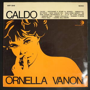 【伊盤LP】オルネラ・ヴァノーニ/Caldo(並品,Ricordi,1965,Italy Girl Pop～Bossa,カンツォーネ,Ornella Vanoni)