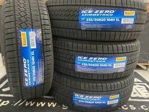 ◆4本セット! 店頭在庫あり! 即納可!【23年製】ピレリ アイスゼロアシンメトリコ 235/50R20 235/50-20 レクサスNX マツダCX-60 イヴォーク