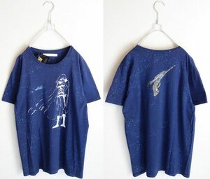 新品・未使用 キャプテン・ハーロック Tシャツ ネイビー L ☆HEROISM 松本零時 ホームドルーグ ☆ウルトラバイオレンス☆おまけ付き