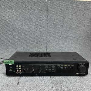 MYM5-55 激安 NEC AV-200 AUDIO/VIDEO AMPLIFIER AV CENTER AVアンプ 通電OK 中古現状品 ※3回再出品で処分