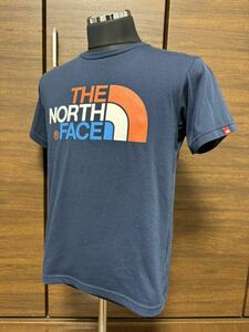 THE NORTH FACE(ザ・ノースフェイス） S/S COLORFUL LOGO TEE（カラフルロゴティー）NT31621 ネイビー M 人気モデル！GOLDWIN正規品