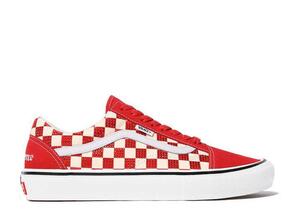 Supreme Swarovski Vans Old Skool "Red" 26.5cm SUP-SWARO-VANS-2