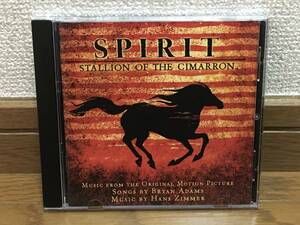 Bryan Adams / Spirit: Stallion Of The Cimarron (soundtrack) サントラ盤 傑作 輸入盤(EU盤 品番:493304-2) Hans Zimmer Sarah McLachlan