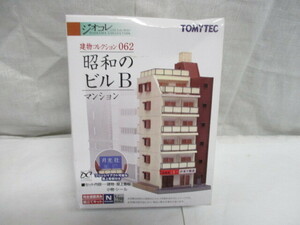 I-46　TOMY TEC 建物コレクション062　昭和のビルB マンション　Nゲージ　1/150スケール　【未使用品】 　　