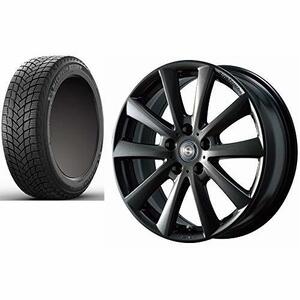 【スタッドレスタイヤ・ホイール 4本セット】 17インチ ミシュラン(Michelin) X-ICE SNOW 205/55R17 95T + チームスパルコ ヴァローザ