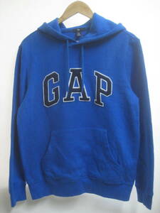 一点物!! GAP ロゴパッチ ビッグロゴ　スウェットパーカー サイズ XS