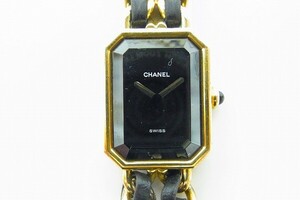 A029-00000◎ CHANEL シャネル プルミエール Mサイズ レディース クォーツ 腕時計 現状品③◎