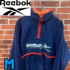 ◎N140 リーボック　Reebok 90s フリースプルオーバー　古着