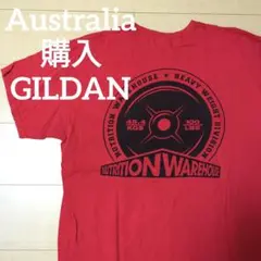 ※オーストラリア古着屋購入　GILDAN Tシャツ メンズL