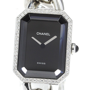 シャネル CHANEL H3252 プルミエール ダイヤベゼル XLサイズ クォーツ レディース 良品 _839858