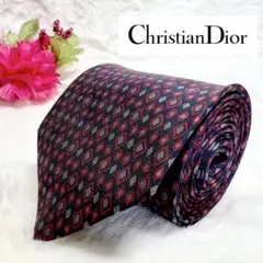 ChristianDior ディオール 高級ハイブランドネクタイシルク 細目