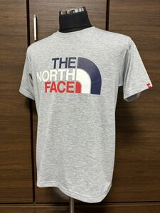 THE NORTH FACE(ザ・ノースフェイス） S/S Colorful Logo Tee（カラフルロゴティー）NT32037 グレー M 人気デザイン！GOLDWIN正規品