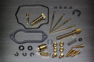 TW200 2JL E 強制 キャブレター チューニング Kit / ヤマハ TW キャブ部品 ジェット メイン 新品 前期 純正 オーバーホール パーツ 日本製 