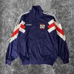 90s adidas run DMC クレイジーパターン トラックジャケット