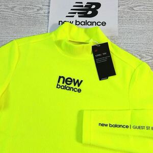 ☆新品☆New Balance golf ニューバランス ゴルフ / 起毛フリース モックネックシャツ / サイズ６