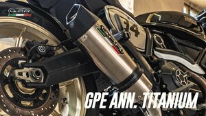 イタリア GPR GPE TITANIUM スリップオンマフラー トライアンフ スピードトリプル SPEED TRIPLE 1050 2011-2015