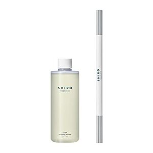 SHIRO サボン フレグランスディフューザーリキッド 300mL ルームフレグランス (詰め替え用リキッド＋スティック