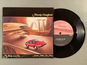  シングル盤(プロモ EP)▲ランディ・クロフォード RANDY CRAWFORD『MY BABY AND ME 』『TENDER FALLS THE RAIN』※三菱自動車▲美品！