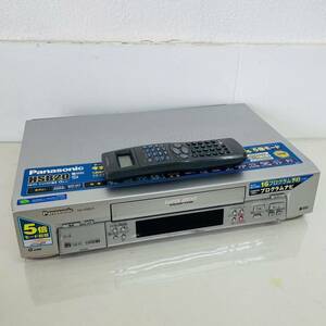 Panasonic　 NV-HSB20　 BSチューナー内蔵　S-VHS　ビデオ 　i17290　 120サイズ発送　動作良好　