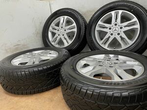 新車外し！美品！ベンツ AMG Gクラス W463 G350d 純正 18インチ 7.5J +43 PCD130 5H ブリヂストン 265/60R18 ゲレンデ G55 G63 G320 G550