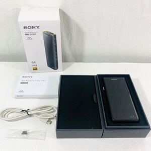 美品 SONY NW-ZX507 WALKMAN ブラック ソニー ウォークマン デジタルメディアプレーヤー