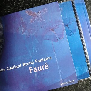 c（カタログ付）ガイヤール　フォーレ　チェロ作品集　フォンテーヌ　Gaillard Faure Fontaine Cello Works