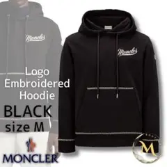 ☆新品未使用・本物保証☆MONCLER コットンフリース パーカー M ブラック