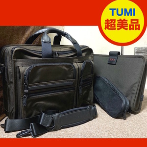 35Y241206B 超美品 TUMI トゥミ メンズ ブリーフケース 検 トートバッグ ショルダーバッグ リュック ボストンバッグ レザー キャリーバッグ