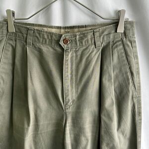 USA製 90s DOCKERS コットン 2タック チノ パンツ W30×L30 スラックス チノパン ドッカーズ リーバイス Levi