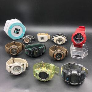 M279 G-SHOCK Baby-G 10本 まとめ売り FOX FIRE/G-LIDE/G-ms 他 TOUGH SOLAR タフソーラー デジタル アナログ クォーツ QZ