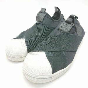 ◇ adidas アディダス スニーカー サイズ25.5 ブラック レディース E