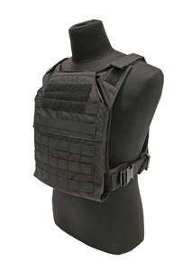 【実物】グレイゴーストギア ミニマリストプレートキャリアー【GREY GHOST GEAR-MINIMALIST PLATE CARRIER】■カラー：ブラック　0007-2