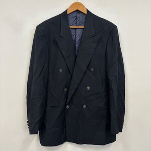 Paul Smith ポールスミス ダブルジャケット ネイビー メンズ サイズXL ETHOMAS 総裏 ノーベント ウールジャケット a694