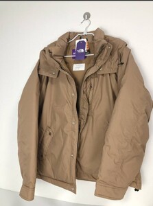 THE NORTH FACE PURPLE LABEL マウンテン ショート ダウン ジャケット　メンズ　 レディース　アウトドア ND2381Nキャメル XLサイズ　D923