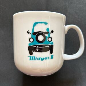 ＊レトロ＊激レア希少非売品　ダイハツ　DAIHATSU ミゼット2 midgetⅡ 陶器マグカップ ノベルティ　90年代当時物　ヴィンテージ