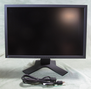 使用時間2276H/EIZO/S2242W/16:10/1920x1200/FlexScan/DVI/D-Sub/美品中古/2009年製/22インチ/非光沢