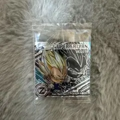 ドラゴンボール ウエハース　シール ブラックレア　べジータ