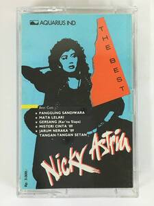 ■□O409 NICKY ASTRIA ニッキー・アストリア THE BEST ザ・ベスト カセットテープ□■