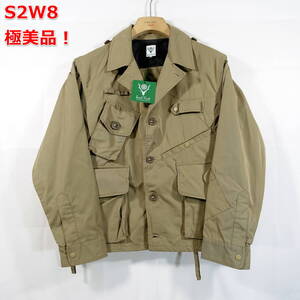 【未使用】S2W8　テンカラシャツ　South2 West8　（Tenkara Shirt）　サイズＭ　カーキ