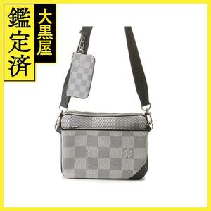 Louis Vuitton　ルイヴィトン　トリオ・メッセンジャー　ダミエ・グラフィット３D　アンタークティカ　N50027　【471】　Y