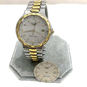 (M4481) LONGINES CONQUEST ロンジン コンクエスト V.H.P 174 SWISS 4018 クオーツ 稼働