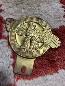 Vintage license plate eagle topper ビンテージ　ヴィンテージ　ライセンスプレート　イーグル　トッパー　チョッパー　ホットロッド　