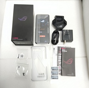 ASUS ROG Phone 5 ストームホワイト 16GB 256GB (国内版SIMロックフリー) ZS673KS-WH256R16 【美品・動作OK】